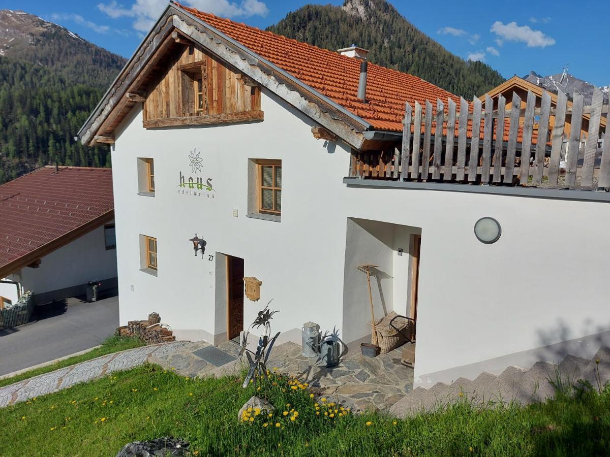 Haus Edelweiss Spiss Bei Samnaun Exteriér fotografie